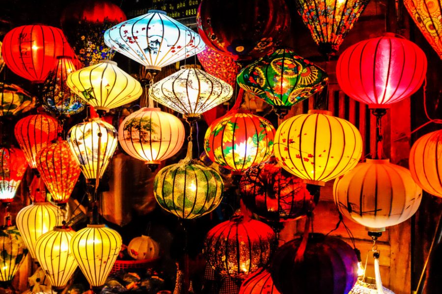 hoian lantern street
